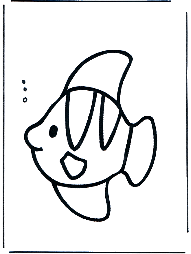 Ryba pod wodą - Zwierzęta wodne