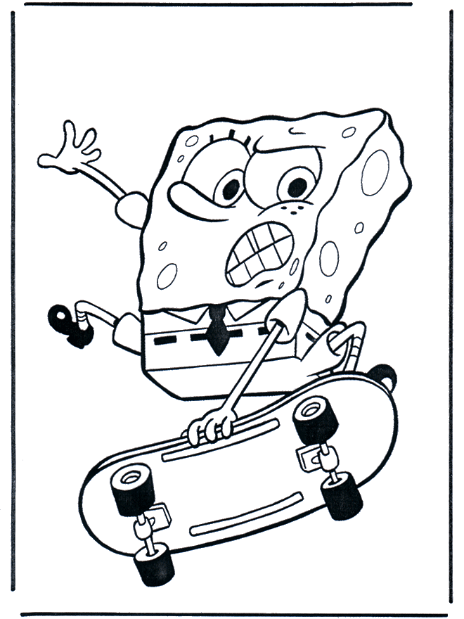 SpongeBob na skejbordzie - SpongeBob
