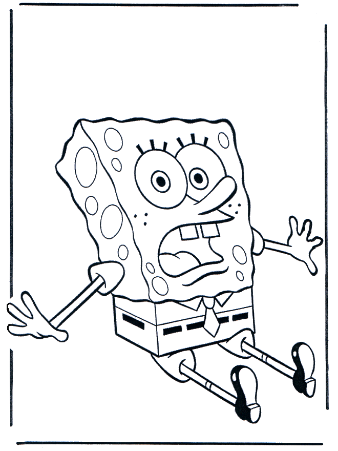 SpongeBob sie przestraszył - SpongeBob