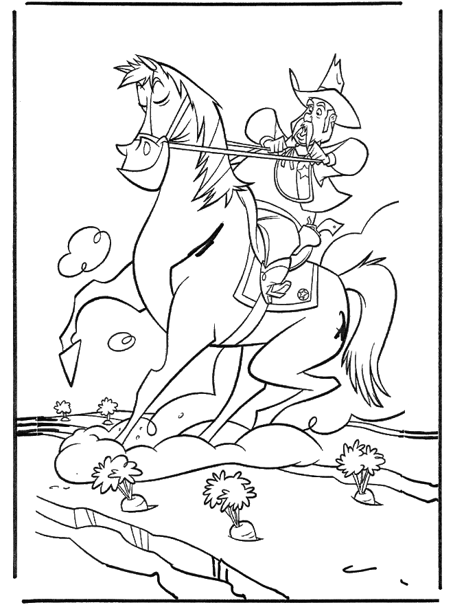 Szeryf na koniu - Rogate ranczo