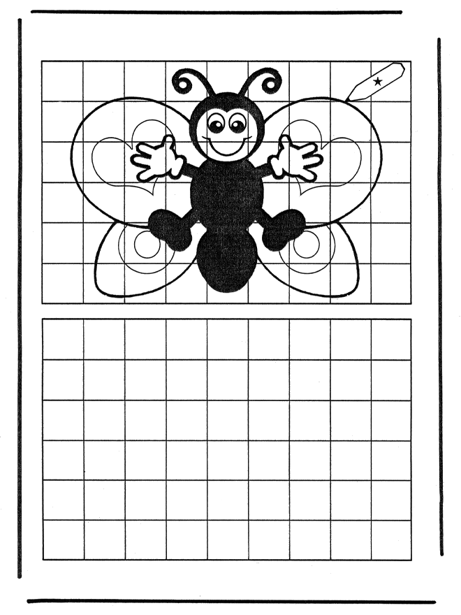 Zamalować motyla - Kopiowanie